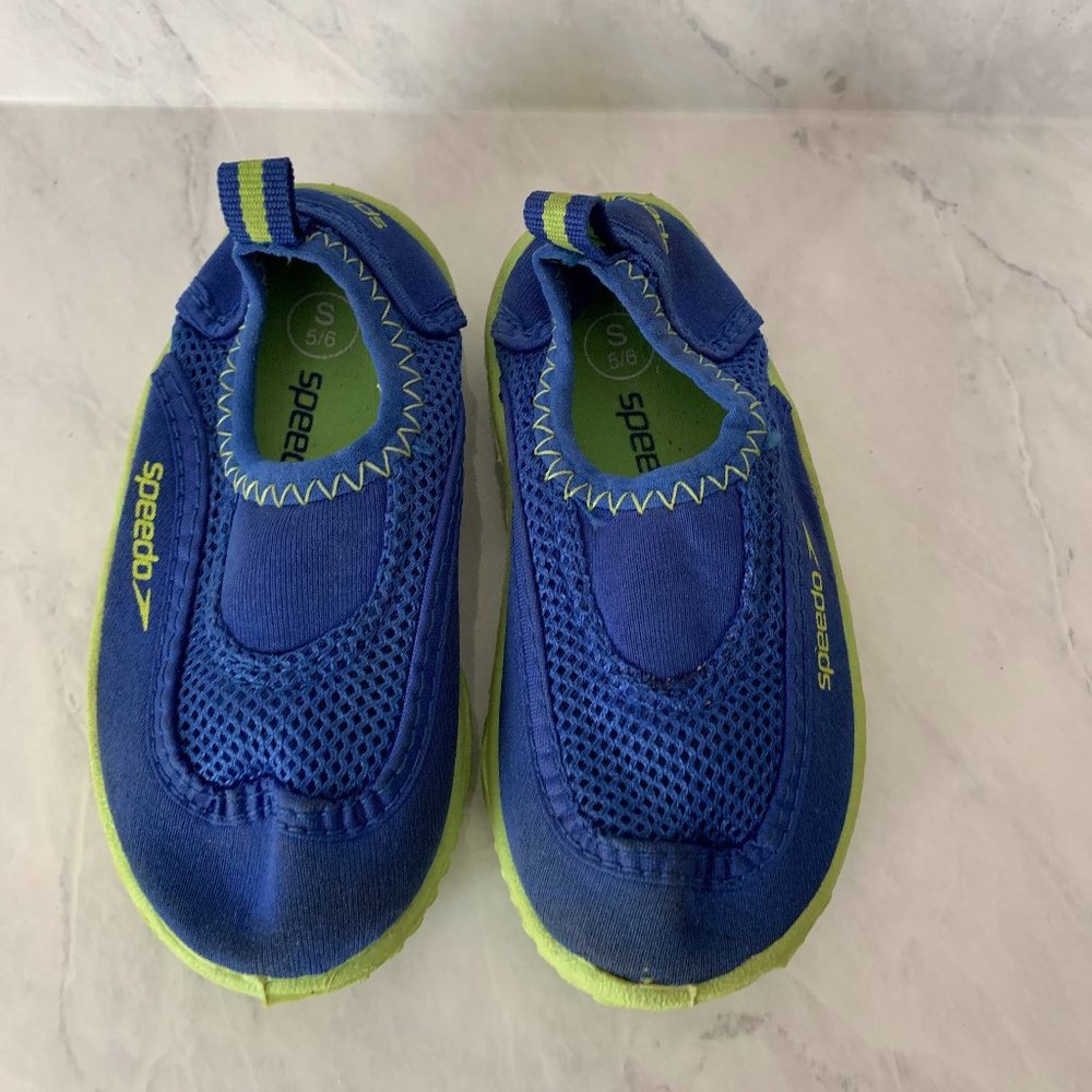 Speedo Blue Water Shoes Toddler Boys size 5/6